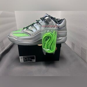 Nike KD 18 EYBL Metallic Silver Green IF2519-001 Men's  size 11 Brand New.